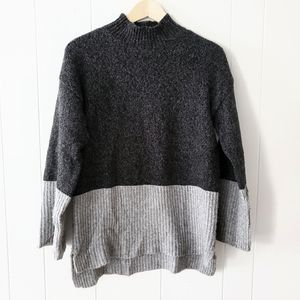 MK color block sweater
